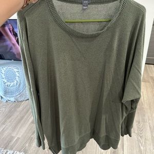 Aerie size medium olive green sweater